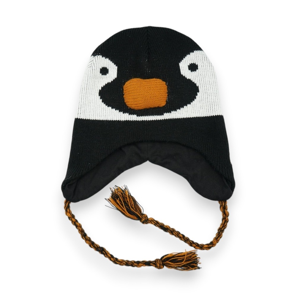 PENGUIN HAT Knit Kined‎ bird Adult Hat ICE HOCKEY ~ Seaworld